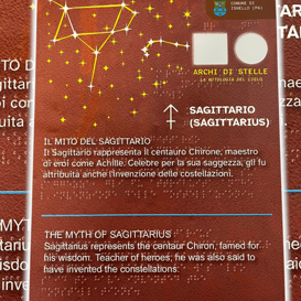 targa braille comune di isnello